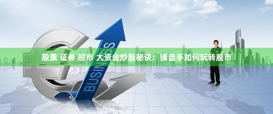 股票 证券 股市 大资金炒股秘诀：操盘手如何玩转股市