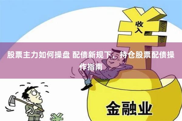 股票主力如何操盘 配债新规下，持仓股票配债操作指南